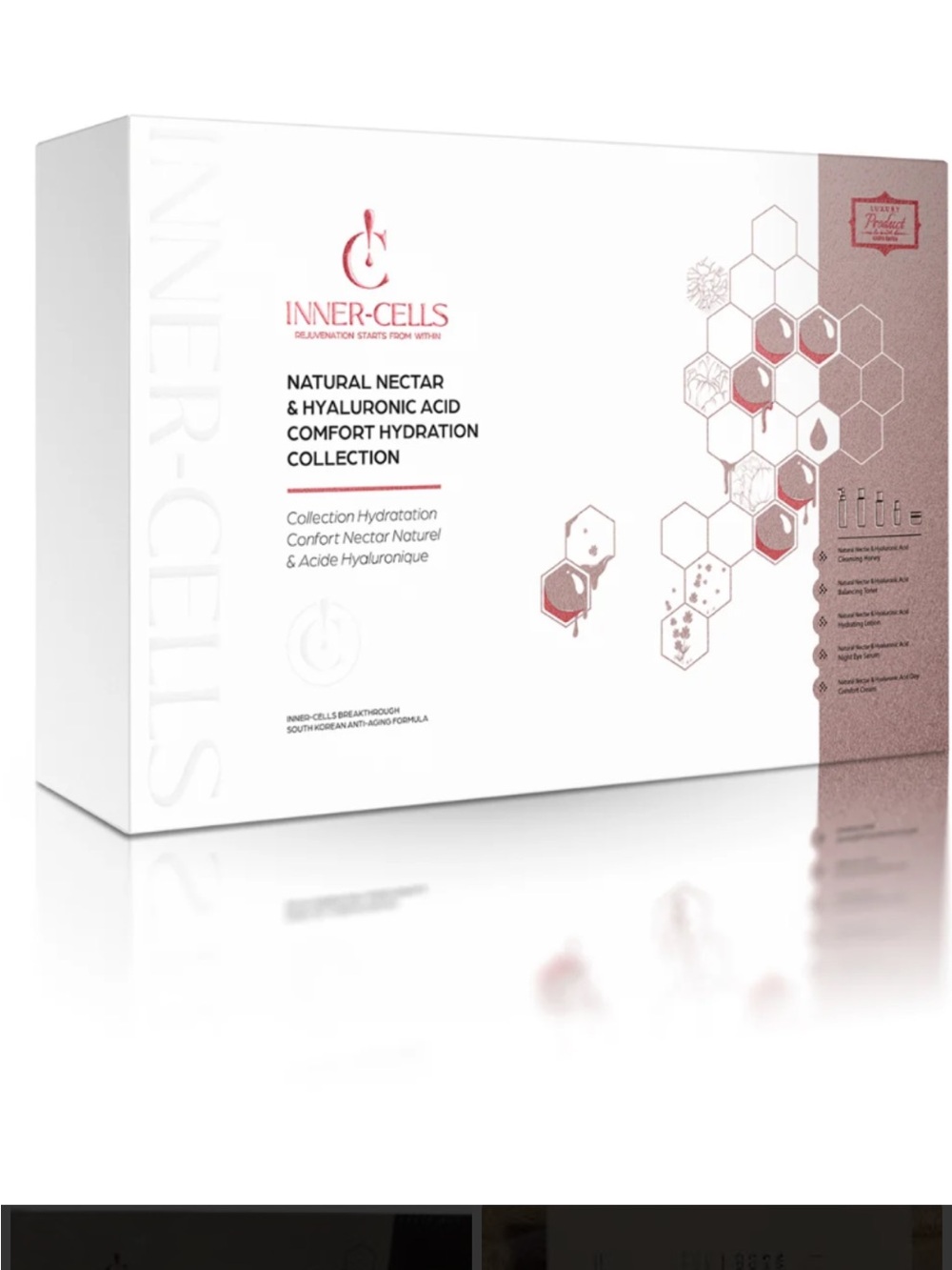Natural Nectar & Hyaluronic Acid Comfort Hydration Collection